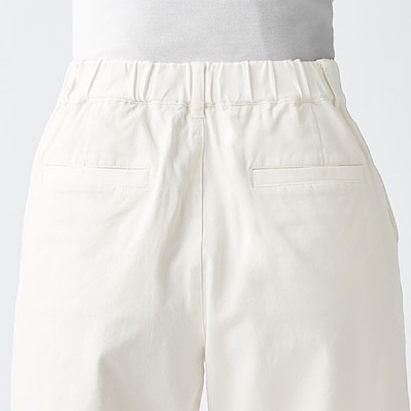 Muji Stretch Chino Wide Pants - Picture 5 of 11